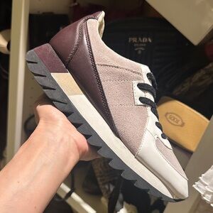 Cute colorblock Zara sneakers.